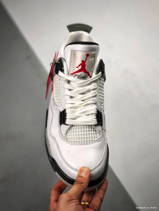 Rep Air White 840606-192 OG (nike) 4 Cement Jordan 0724